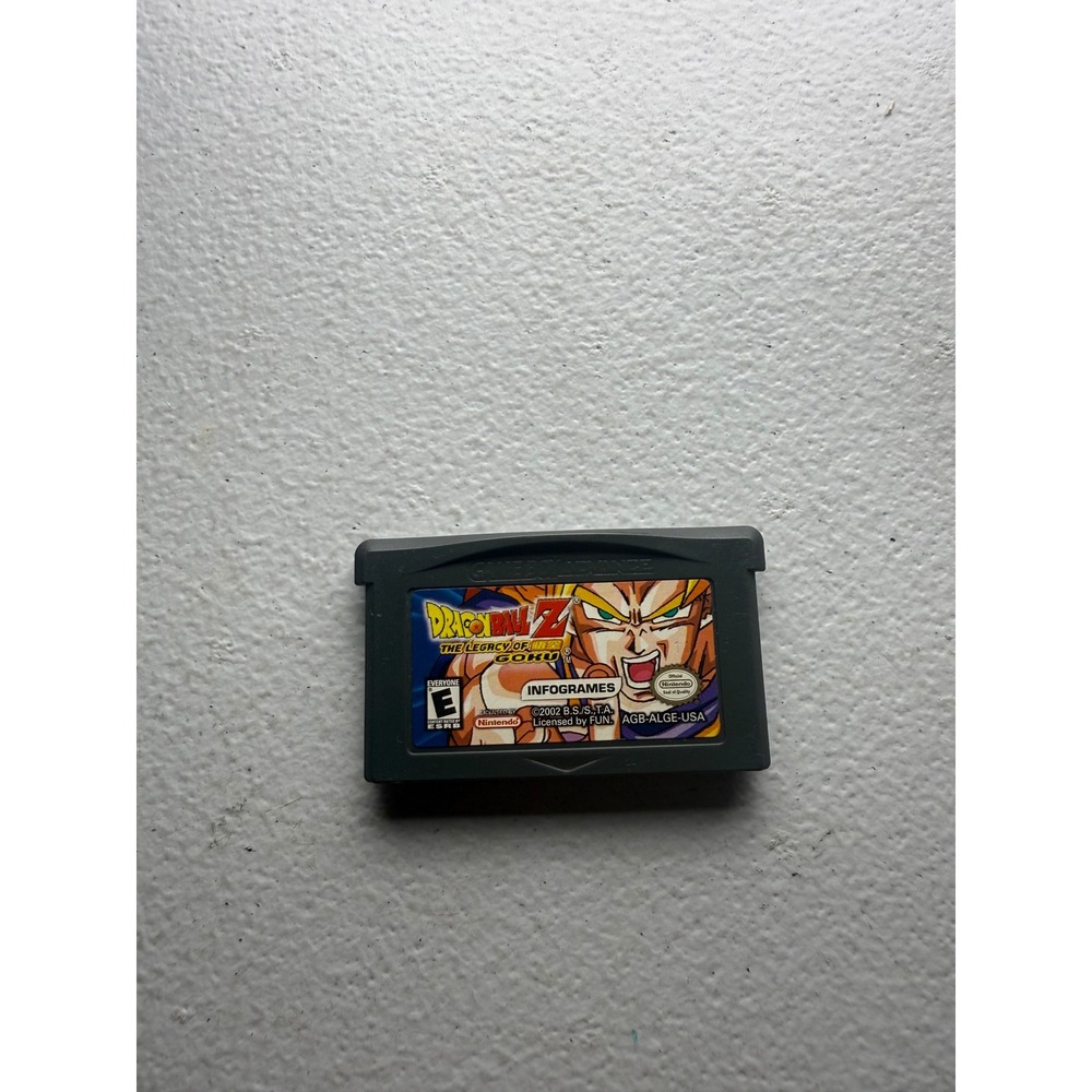 Dragon Ball Z The Legacy of Goku Nintendo Game Boy Advance GBA AGB-ALGE-USA